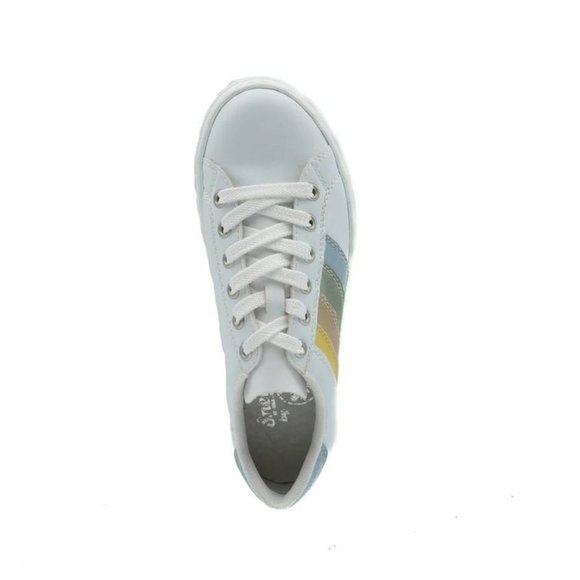 White Sneakers - Multicolour Stripes - Rieker - Picture 3 of 7